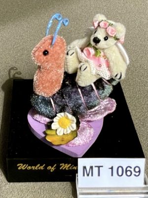 Teddy auf Schnecke