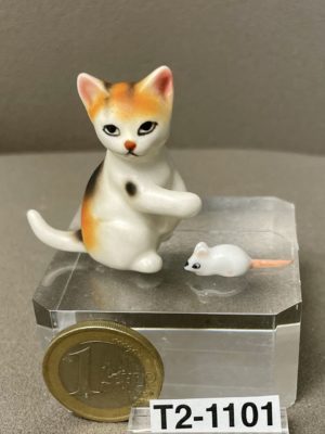 Katze mit Maus