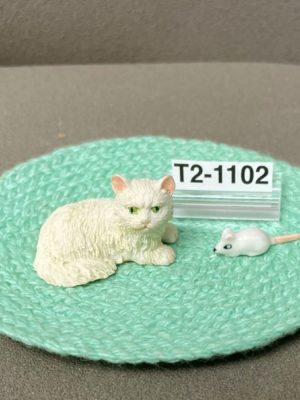 Katze mit Maus