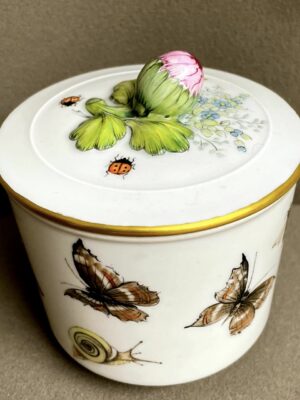 Handbemalte Dose "Insekten"