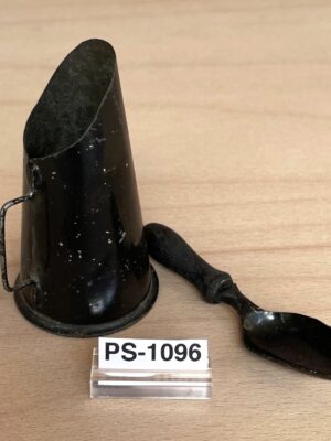 Kohle Kessel mit Schaufel