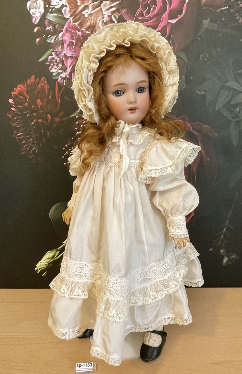 H.Handwerck Porzellankopf Puppe um 1900