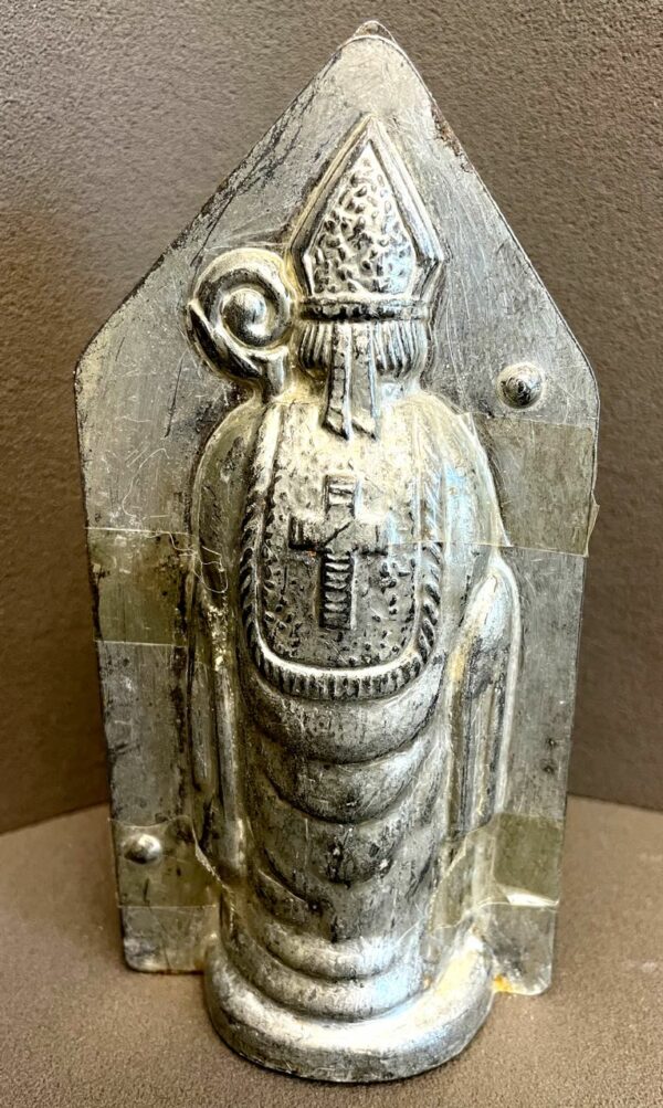 Antike Schokoladenform St. Nikolaus – Bild 2