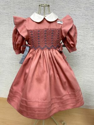 Smok Baumwolle Kleid