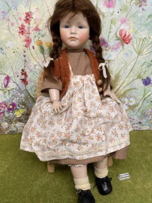 Porzellankopf Puppe Repro von U.Kuhn