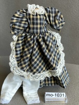 1:12 Kleid mit Seiden Unterhose