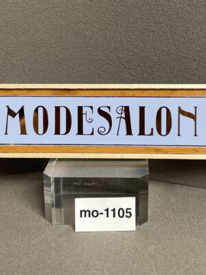 1:12 Modeladen Schild
