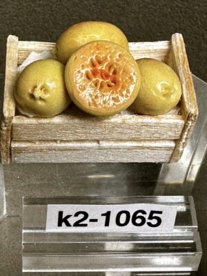 Gelbe Melonenkiste