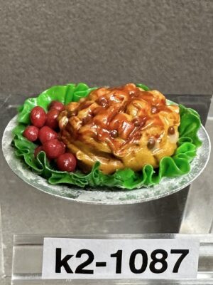 Braten auf Platte