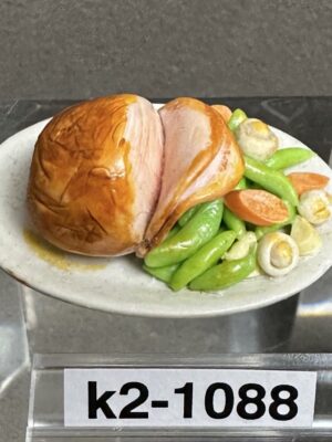 Braten garniert