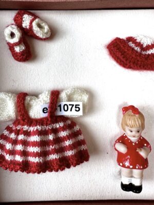 Geschenkbox Strickkleidung 1:12