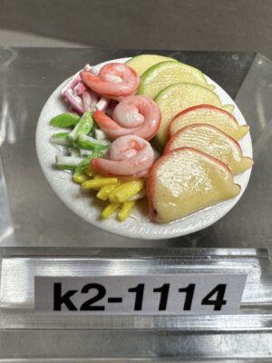 Crevetten Teller garniert