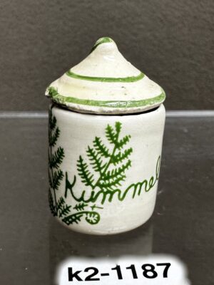 Töpfer Gewürzdose Kümmel