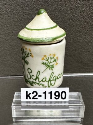 Töpfer Gewürzdose Schafgarbe