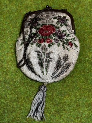 Perlenstickerei Tasche