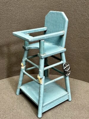 Puppenstube Hochstuhl hoch 12 cm