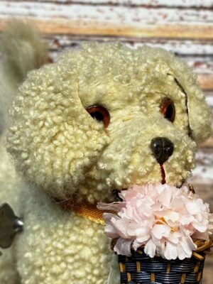 Antiker mechanischer Hund