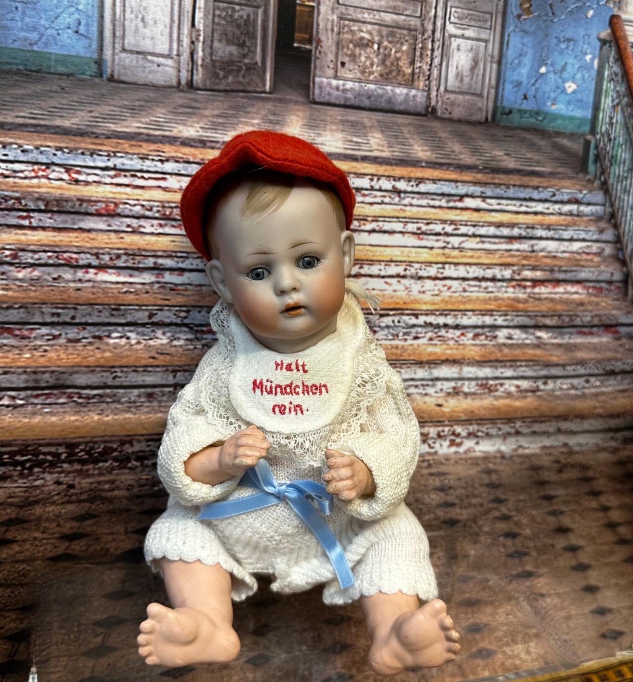 Seltenes Porzellan Charakterbaby