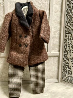 Puppen Herren Winter Anzug 1:12