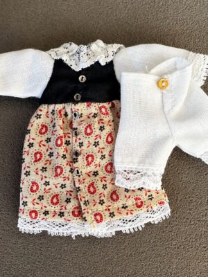 Puppenkleid Kind 9,5 cm