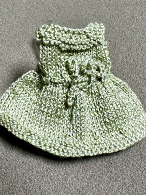 Strickkleid 1:12 für Gr. 7 cm