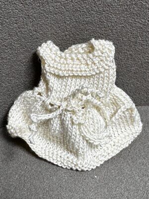 Strickkleid 1:12 für Gr. 7 cm