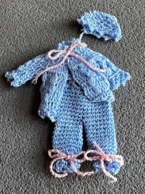 Baby Bekleidung  1:12 für Gr. 5 cm
