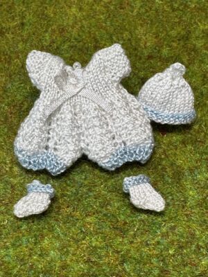Baby Strick  Bekleidung  1:12  Gr. 5 cm