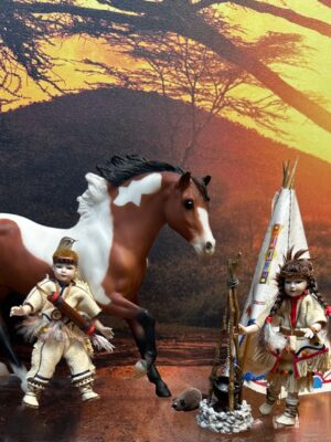 Indianer Kinderszene 1: 12