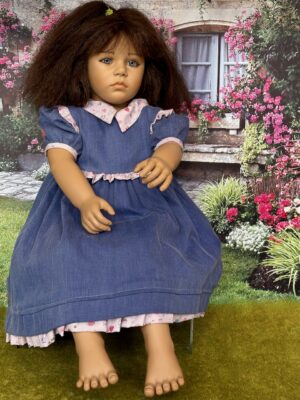 Kind-Puppe "FRIEDERIKE" Gr. 80 cm