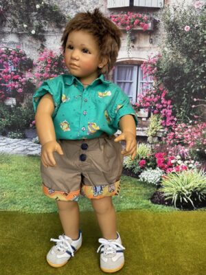Kind Puppe "Kai" Gr. 65 cm