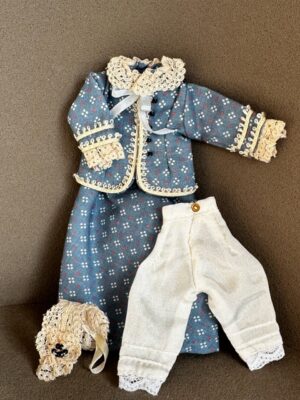 Frauenkleid 1:12 für Gr. 14 cm