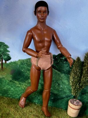 Mann in Badehose 1:12  Gr. 15 cm