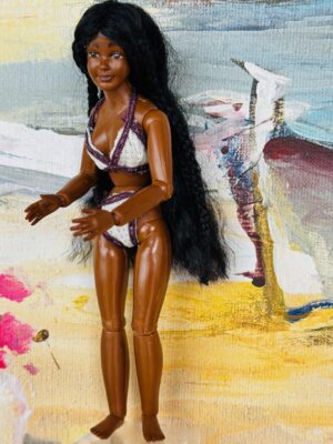 Frau im Bikini 1:12  Gr. 14 cm