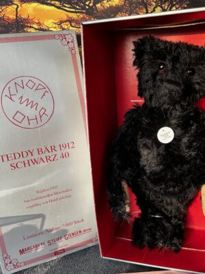 Replika 1912  Steiff Bär schwarz