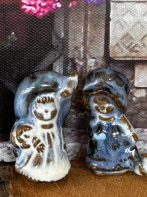 Steingut Figuren 4,5 cm