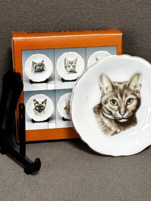 Katzenmotiv Teller Gr. 6,5 cm