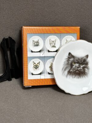 Katzenmotiv Teller 6,5 cm