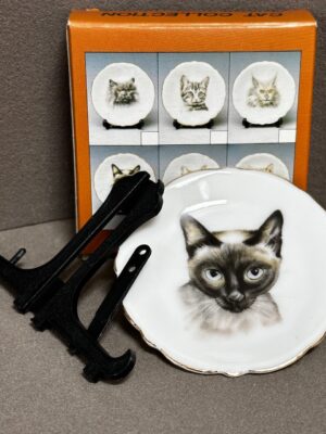 Katzenmotiv Teller Gr. 6,5 cm