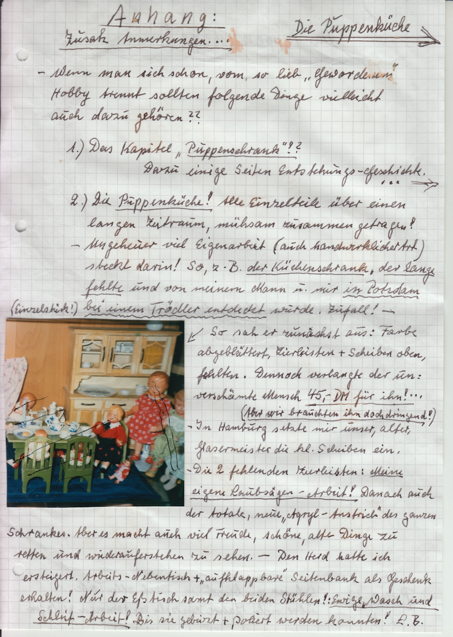 Antike Puppenküche – Bild 9