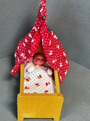 Kinderbett für die Puppenstube