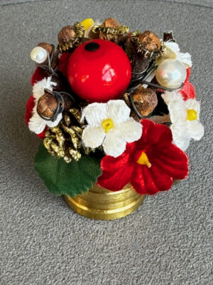 Blumenvase für die antike Puppenstube  4,5 cm