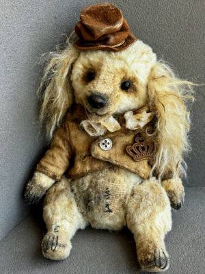 Lustiger Teddy Hund  18 cm