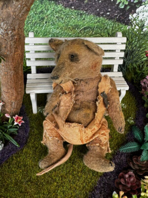 Ratte auf Shabby Chic 13 cm