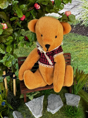Teddy für die kleine Geldbörse 15 cm