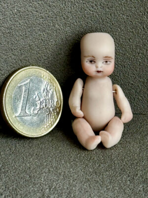 Mini Porzellan Baby 4,5 cm