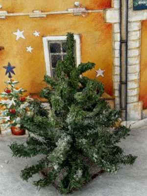 Tannenbaum  weiss 12 cm