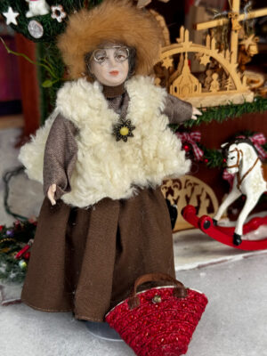 Porzellan Dame 13,5 cm