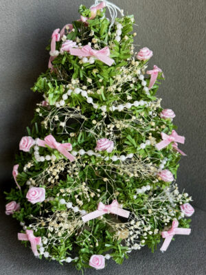 Tannenbaum mit Rosen 14 cm