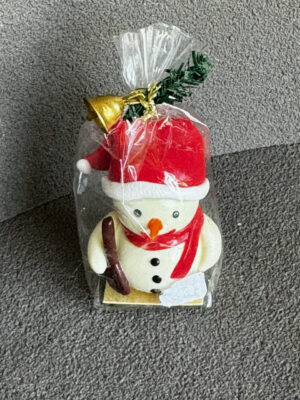 Schneemann in Cellophan 3 cm